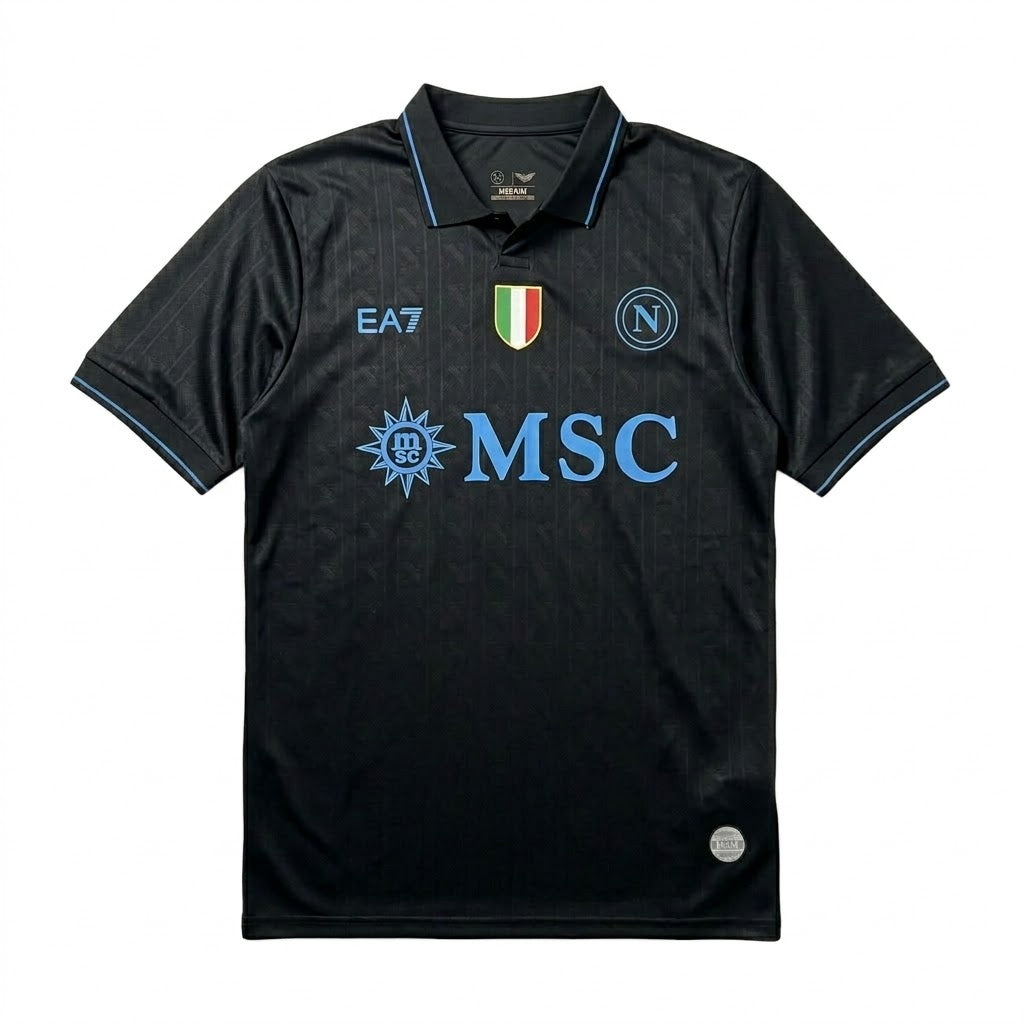 CAMISA NAPOLI TERCEIRO 25/26-TORCEDOR