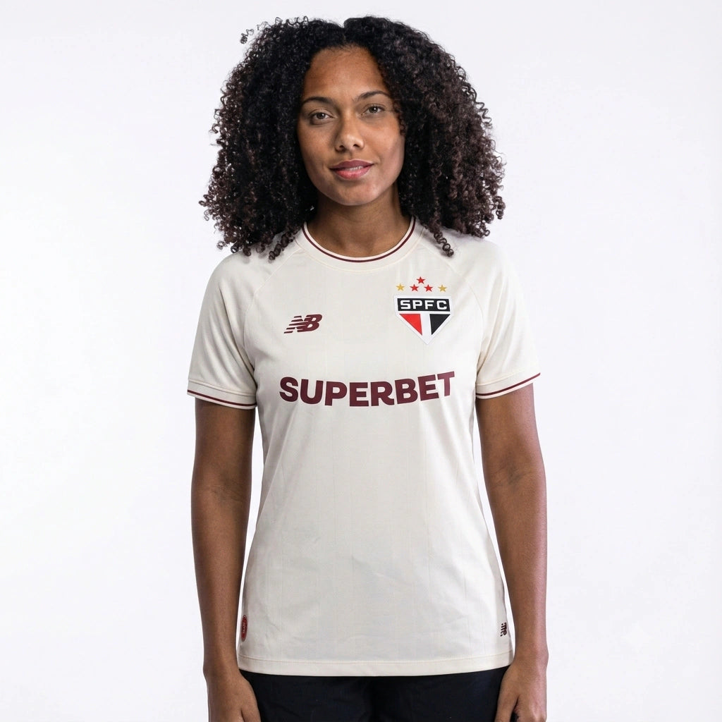 CAMISA SAO PAULO TERCEIRO UNIFORME 26/27 - FEMININO