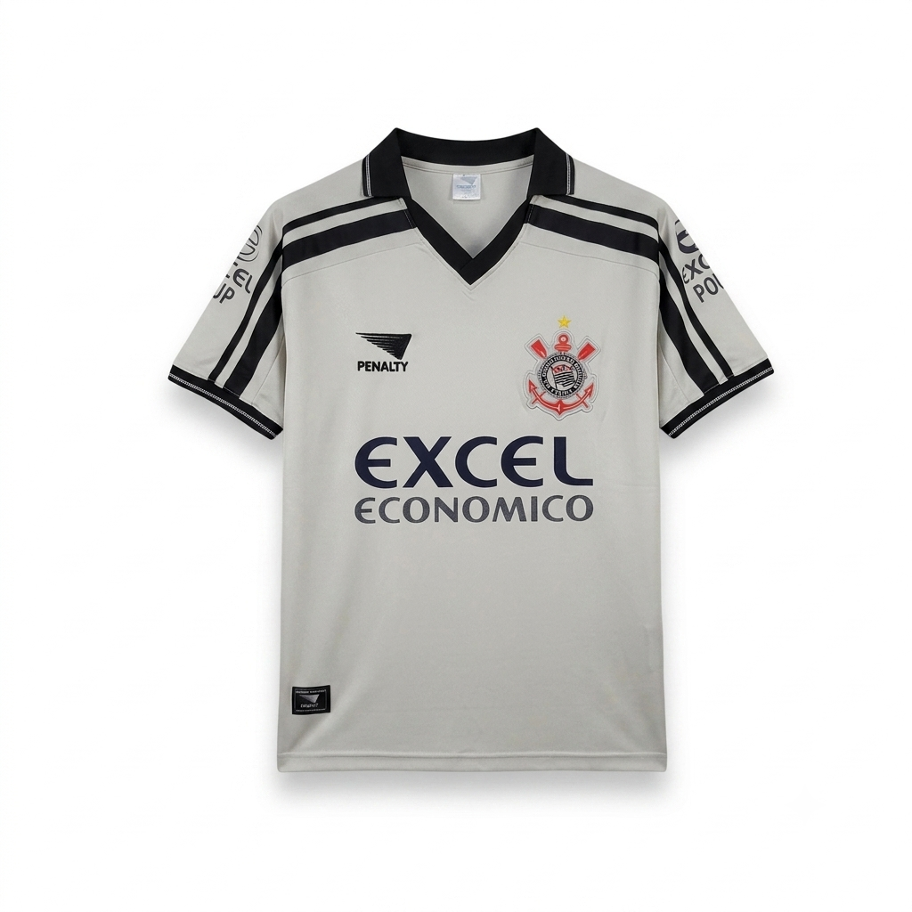 CAMISA CORINTHIANS BRANCA RETRO