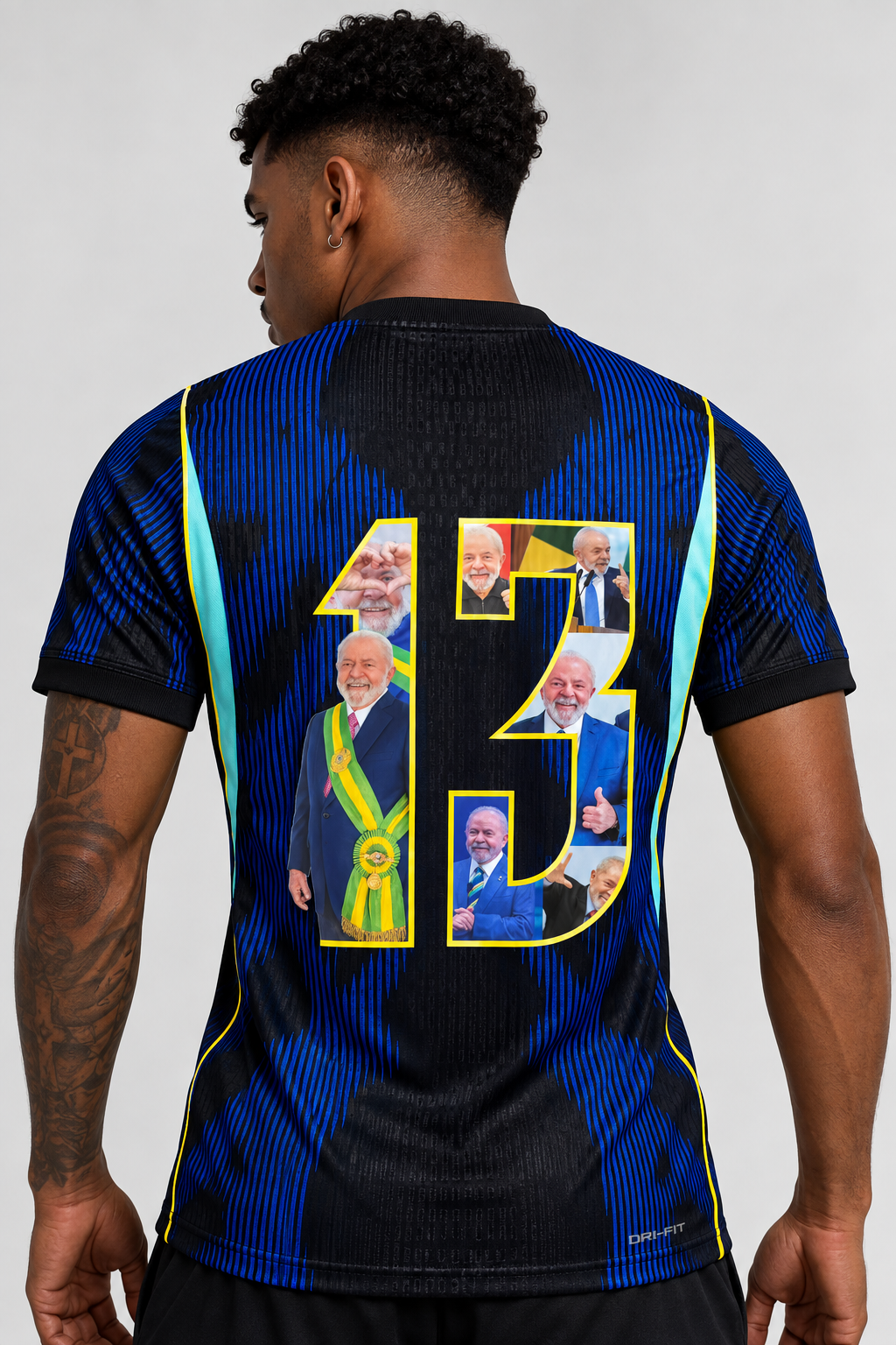 CAMISA BRASIL RESERVA 2026 LULA TORCEDOR