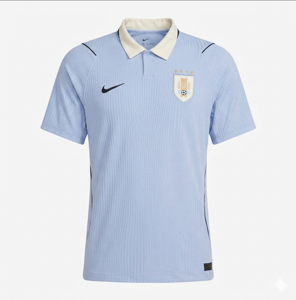 CAMISA URUGUAI TITULAR COPA 26/27 JOGADOR