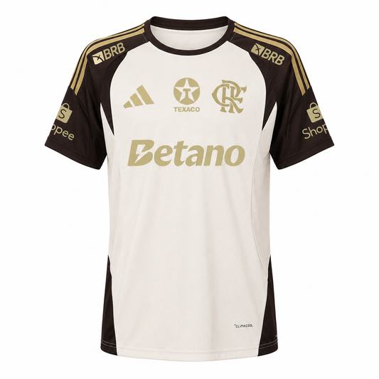CAMISA FLAMENGO TREINO 26/27 COMISSÃO FULL PATROCÍNIOS
