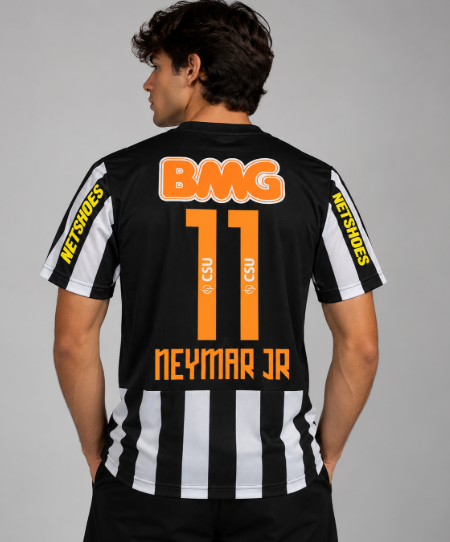 CAMISA SANTOS NEYMAR JR RESERVA - RETRO