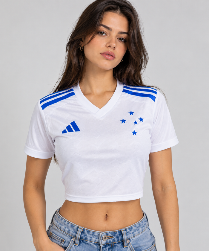 CROPPED FEMININO CRUZEIRO RESERVA 26/27