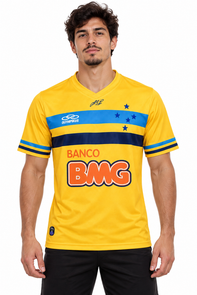 CAMISA CRUZEIRO GOLEIRO RETRÔ 2014 - TORCEDOR