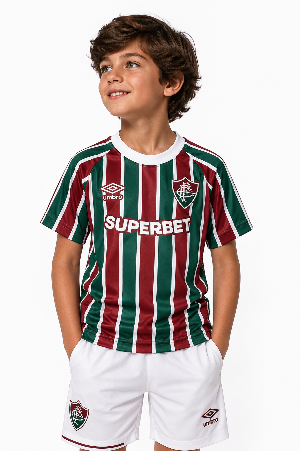 CONJUNTO (KIT) FLUMINENSE 25/26 INFANTIL