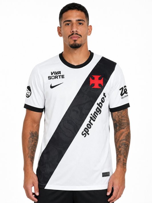 CAMISA VASCO RESERVA 26/27 FULL PATROCÍNIOS TORCEDOR