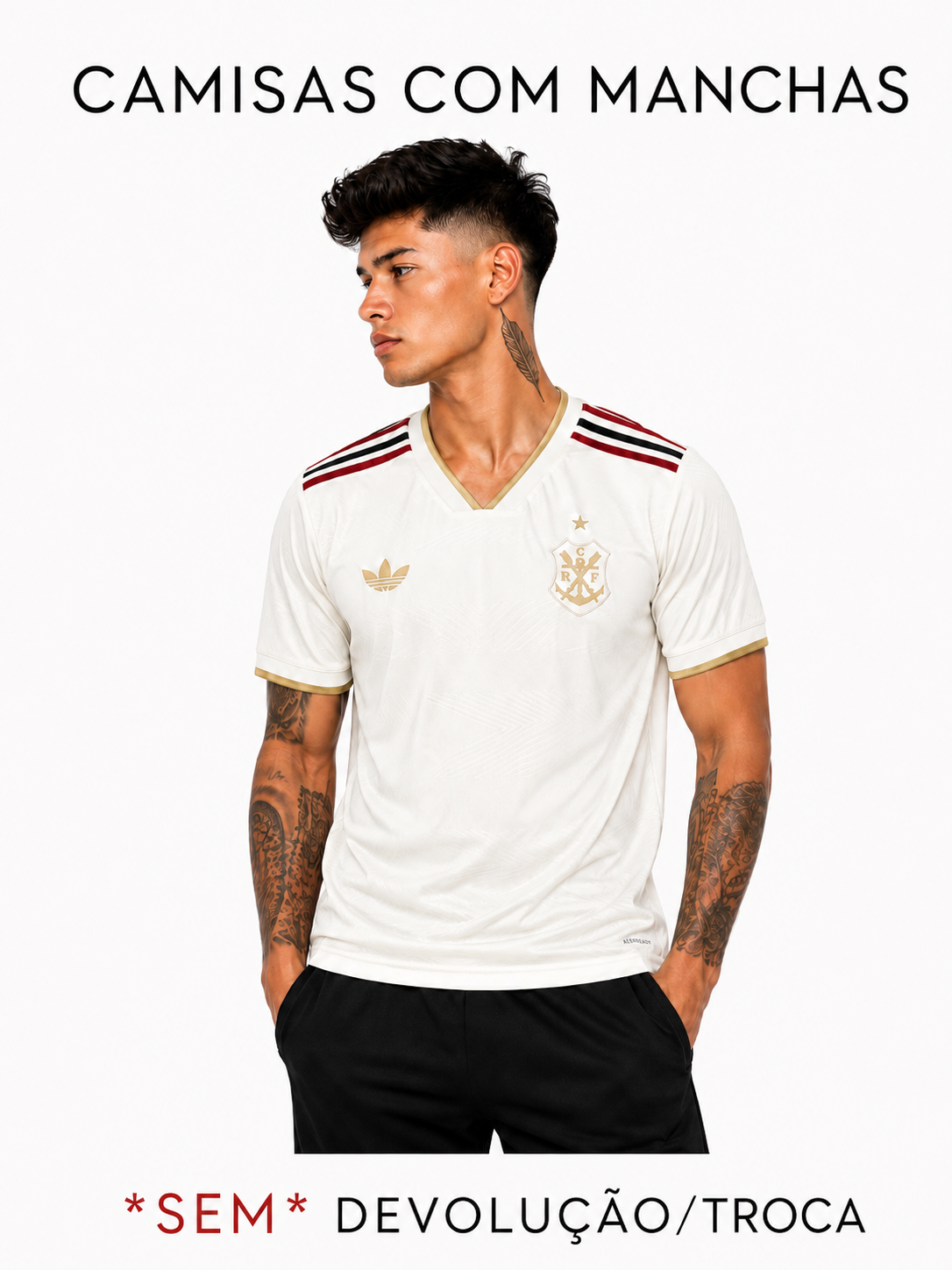 CAMISA MANCHADA FLAMENGO TERCEIRO 25/26-TORCEDOR