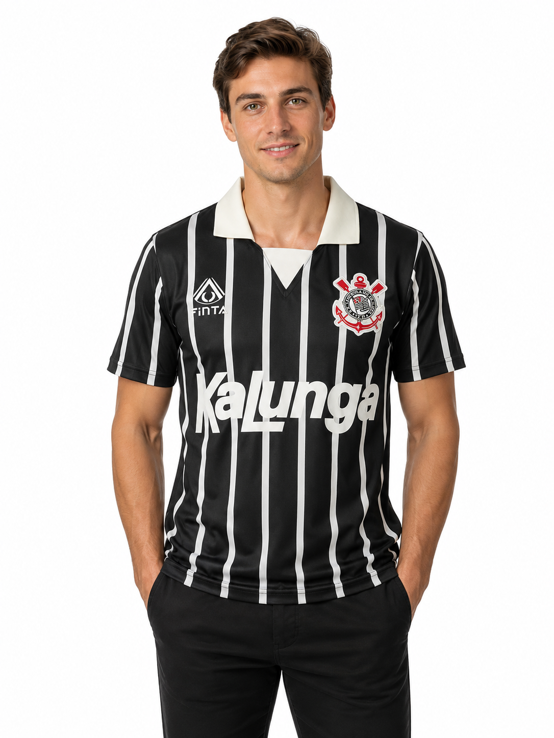 CAMISA CORINTHIANS RETRO 1990 KALUNGA