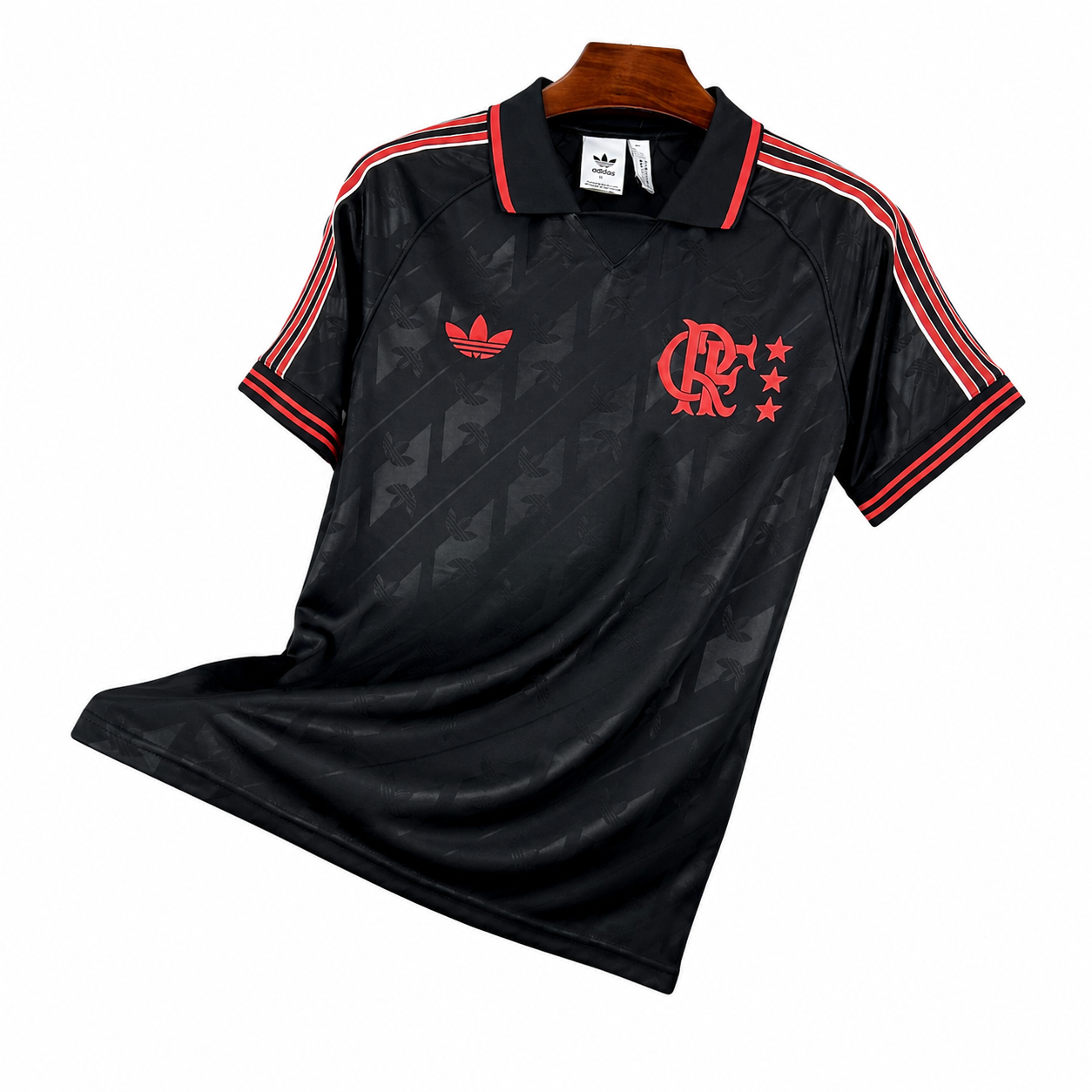 CAMISA FLAMENGO LIFESTYLE BLACK 25/26 - TORCEDOR