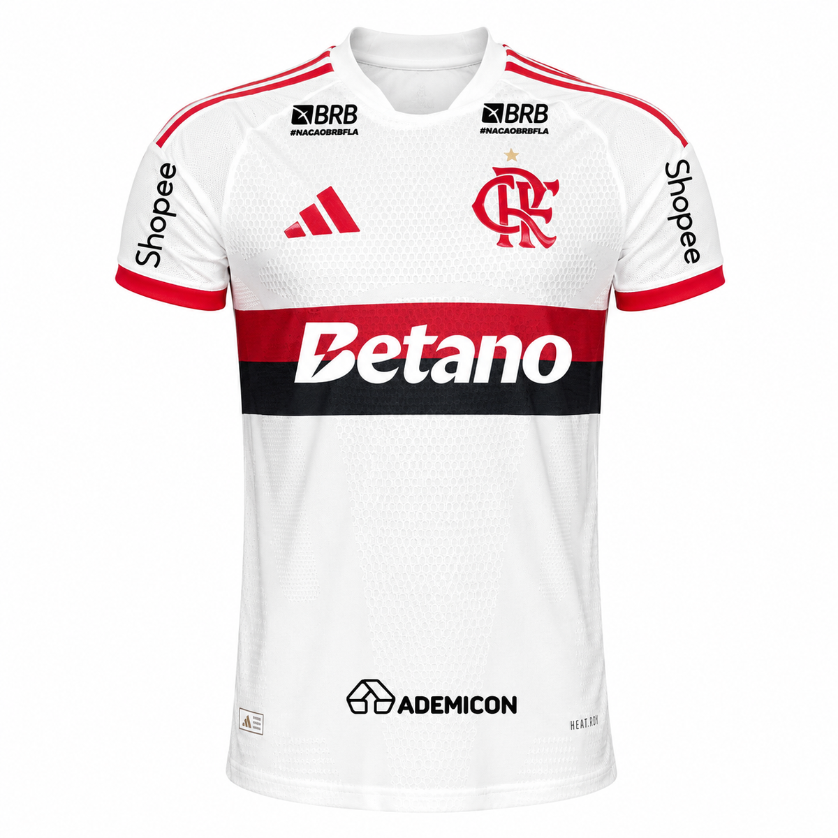 CAMISA FLAMENGO RESERVA 26/27 FULL PATROCÍNIOS - JOGADOR