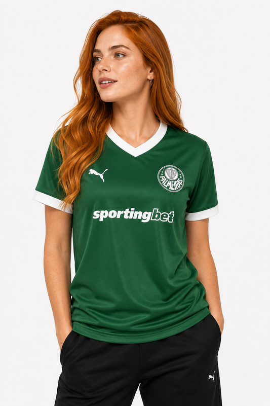 CAMISA PALMEIRAS TITULAR 25/26 - FEMININA