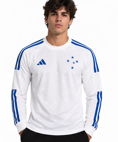 CAMISA CRUZEIRO RESERVA MANGA LONGA 2026 - TORCEDOR