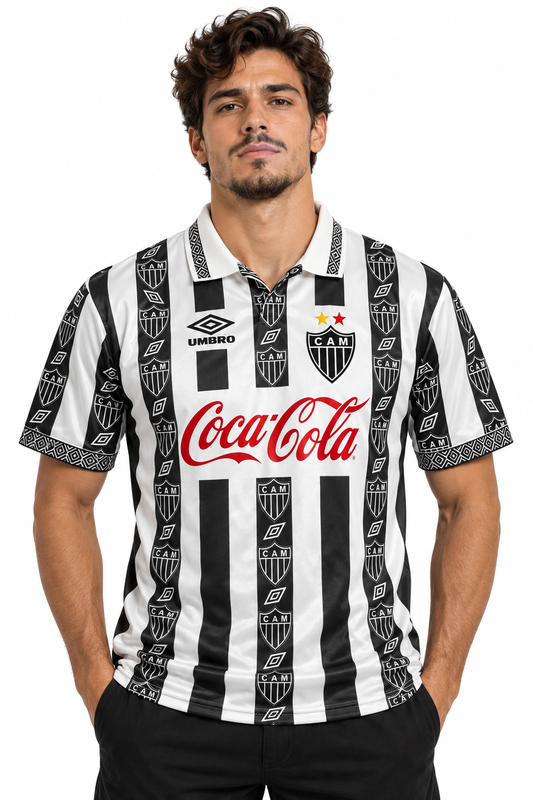 CAMISA ATLÉTICO MINEIRO RETRO 1993 (COCA-COLA)