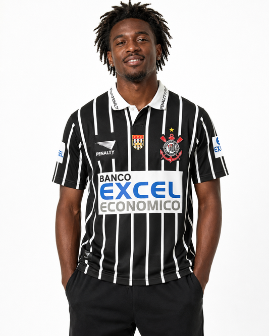 CAMISA CORINTHIANS RETRO 1997 CAMPEÃO PAULISTA
