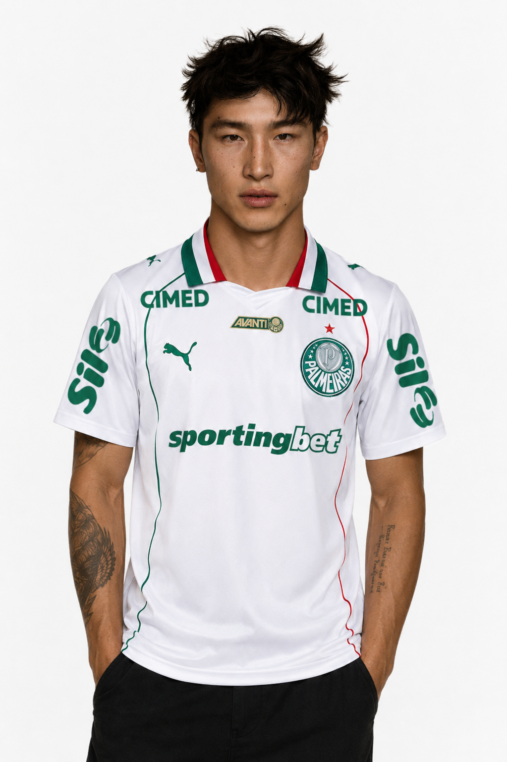 CAMISA PALMEIRAS RESERVA 26/27 FULL PATROCINÍOS
