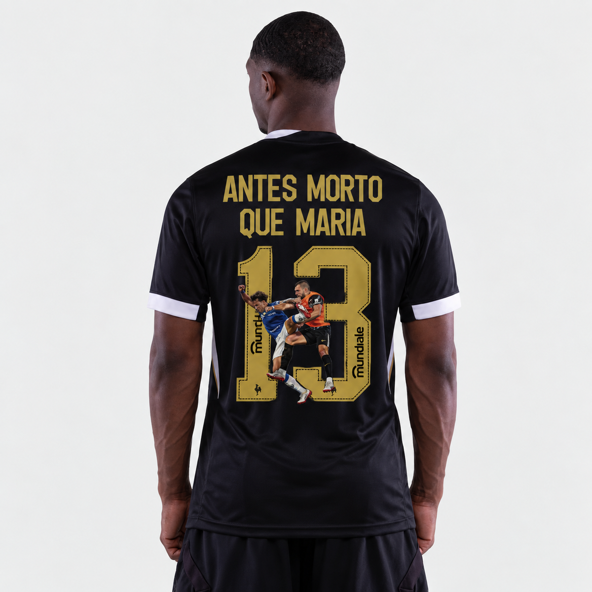 CAMISA ATLÉTICO MINEIRO TITULAR 26/27 ANTES MORTO QUE MARIA - TORCEDOR