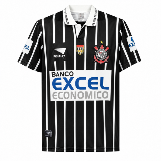 CAMISA CORINTHIANS RETRO 1997 CAMPEÃO PAULISTA