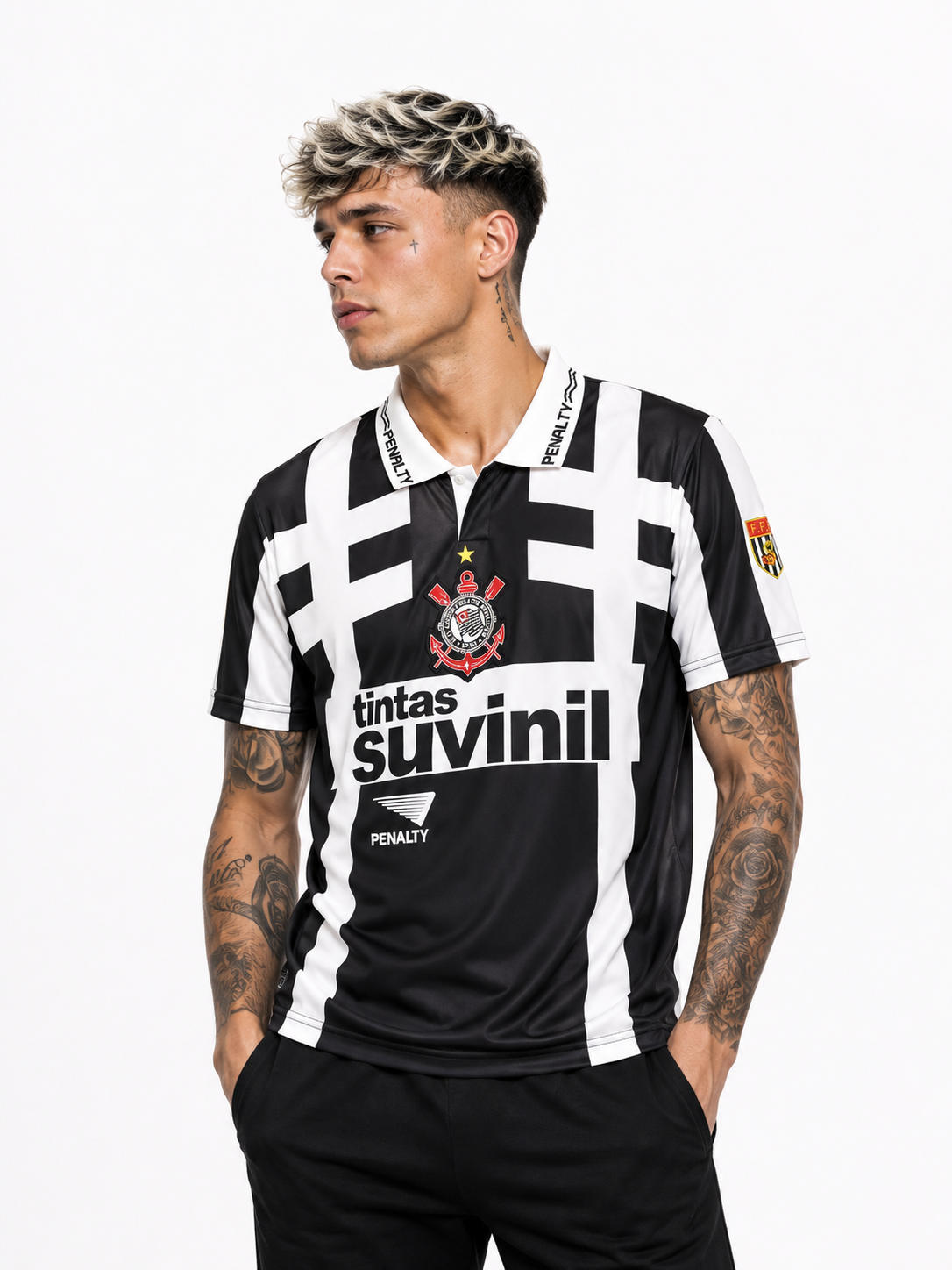 CAMISA CORINTHIANS RETRO 95/96