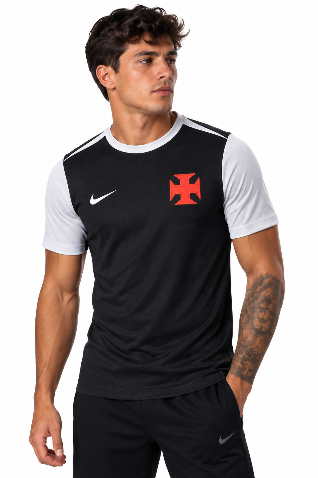 CAMISA VASCO  TREINO CINZA 2026 - JOGADOR