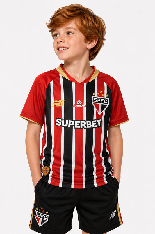 CONJUNTO(KIT) SAO PAULO RESERVA 25/26 INFANTIL