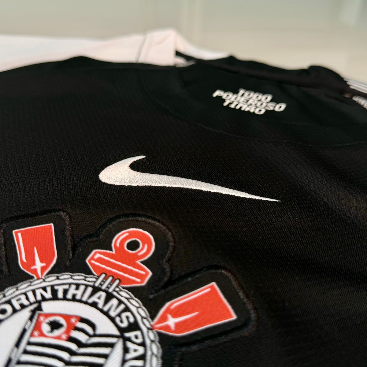 CAMISA CORINTHIANS RESERVA 25/26 FULL PATROCÍNIOS - TORCEDOR