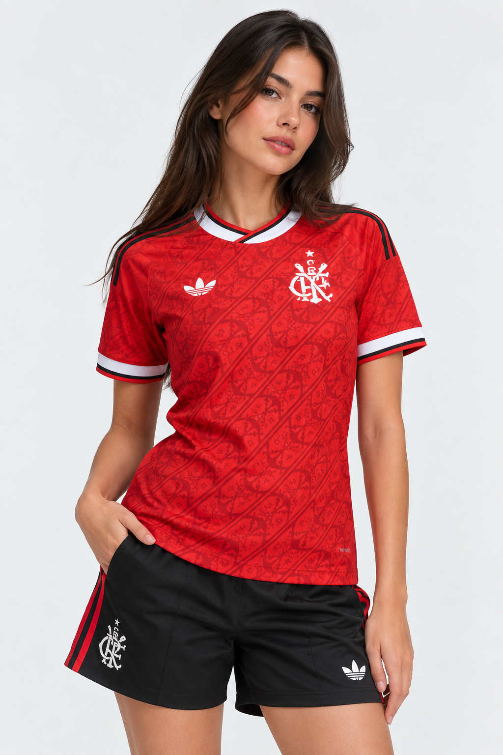 CAMISA FLAMENGO TERCEIRO  FEMININA T26/27 - TORCEDOR