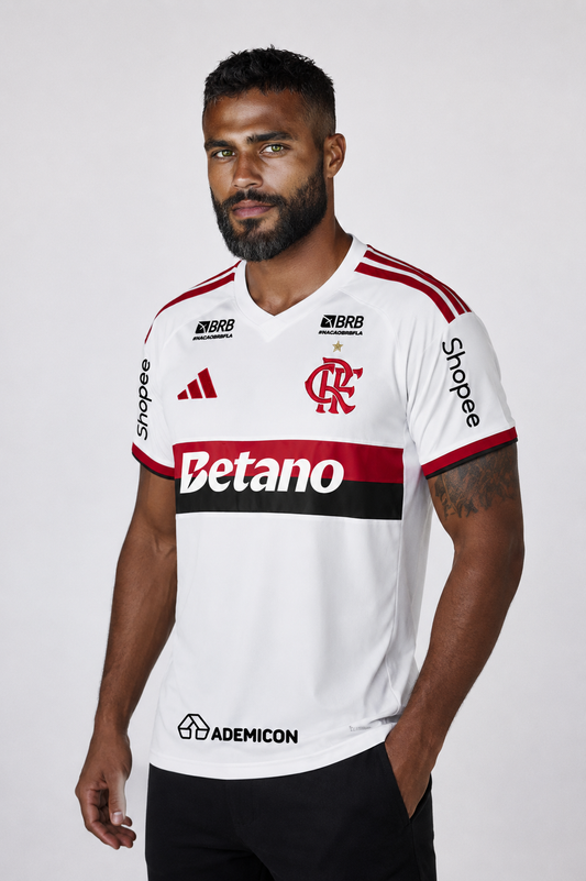 CAMISA FLAMENGO RESERVA 26/27 FULL PATROCINIOS TORCEDOR