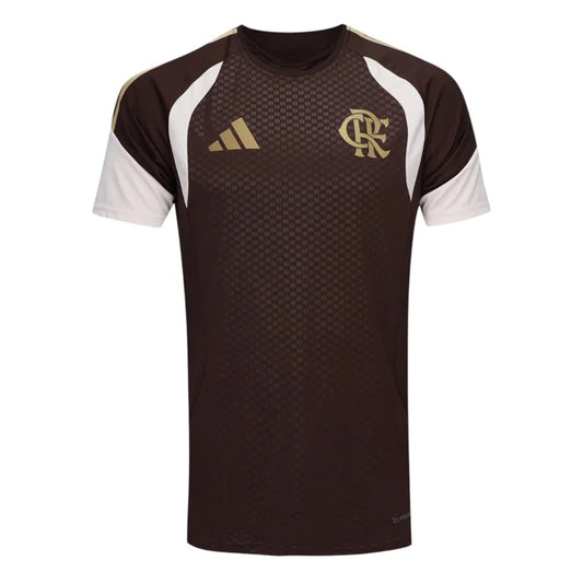 CAMISA FLAMENGO TREINO MARROM 26/27 - TORCEDOR