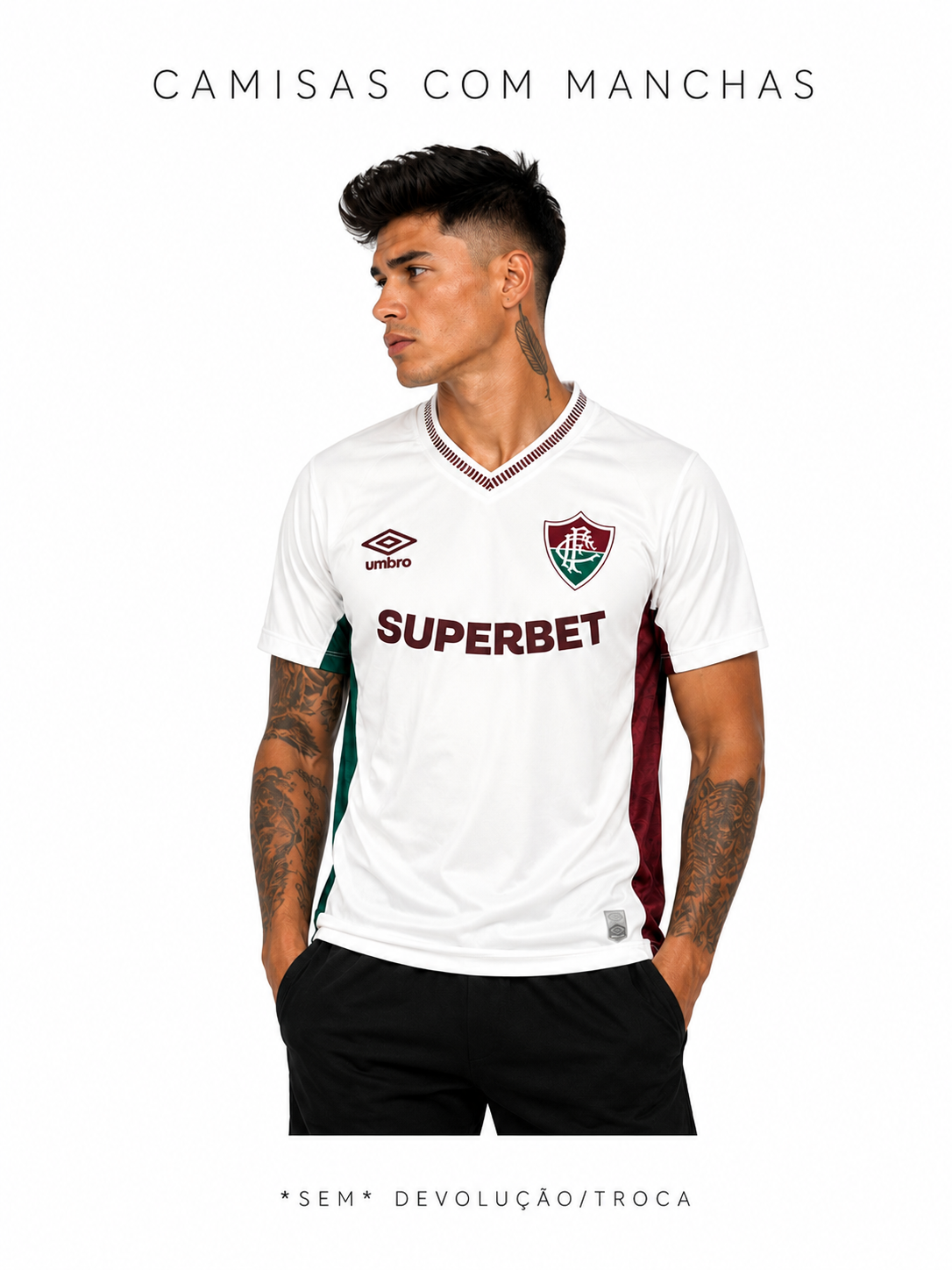 CAMISA MANCHADA FLUMINESE RESERVA 25/26-TORCEDOR