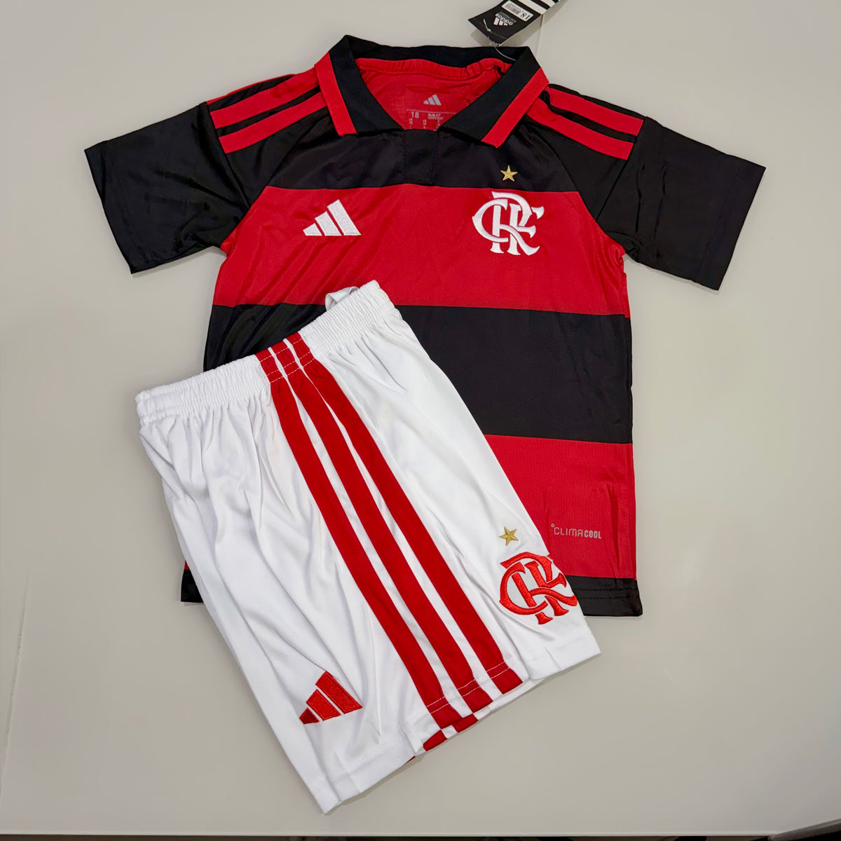 CONJUNTO INFANTIL (KIT) FLAMENGO TITULAR 26/27