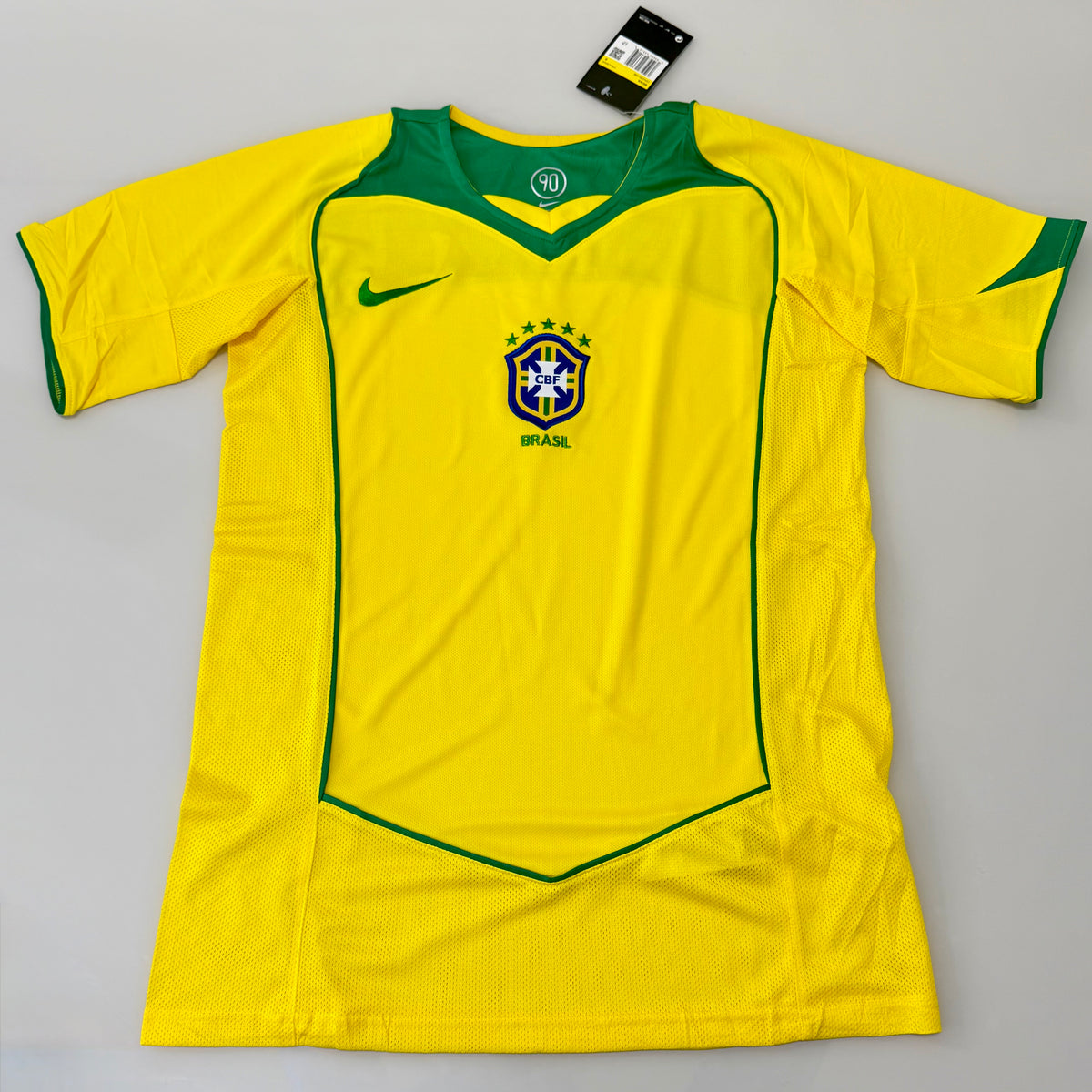 CAMISA RETRO BRASIL TOTAL 90.