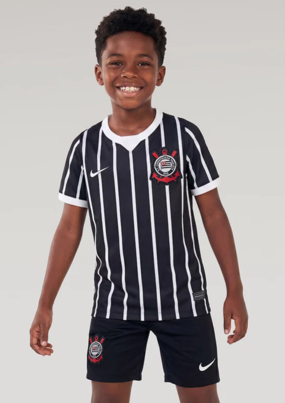 CONJUNTO (KIT) CORINTHIANS TITULAR 26/27 - INFANTIL