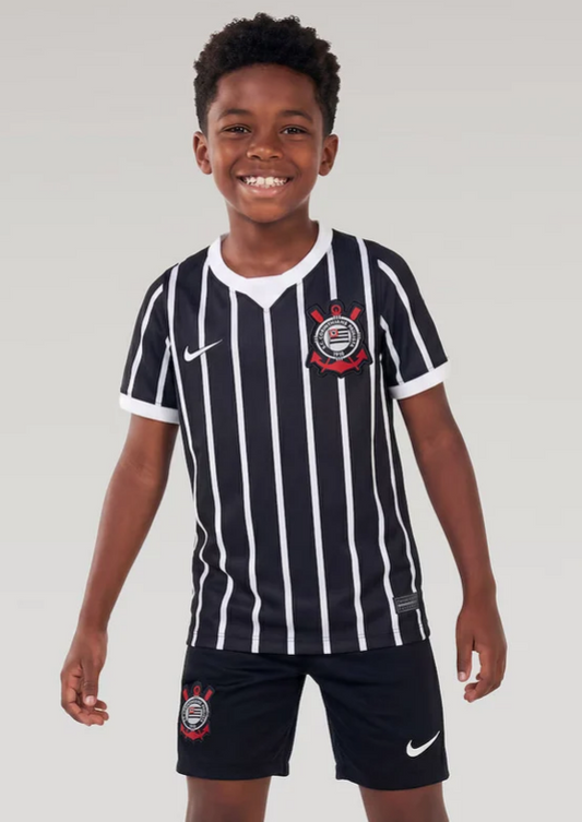 CONJUNTO (KIT) CORINTHIANS TITULAR 26/27 - INFANTIL