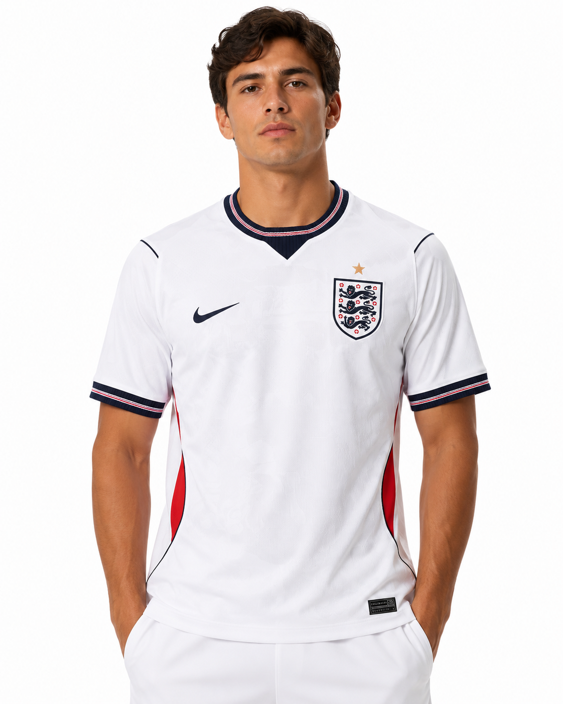 CAMISA INGLATERRA TITULAR 26/27 - TORCEDOR