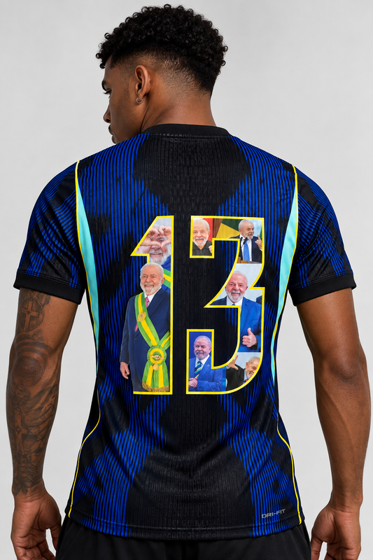 CAMISA BRASIL RESERVA 2026 LULA TORCEDOR