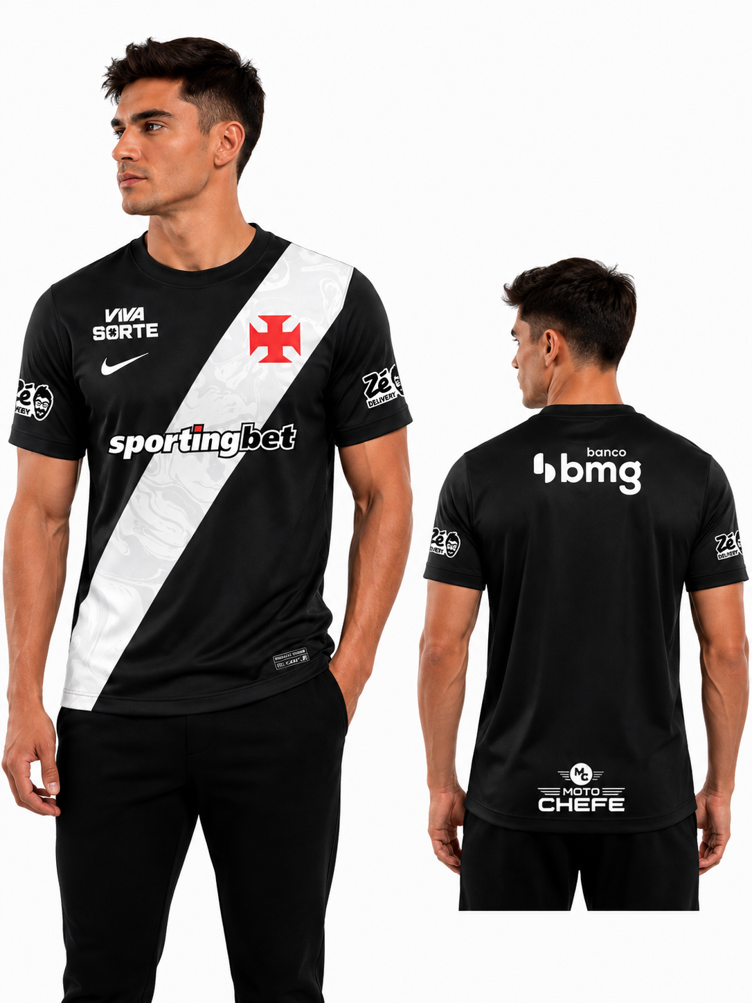CAMISA  VASCO TITULAR 2026 - JOGADOR FULL PATROCINIOS