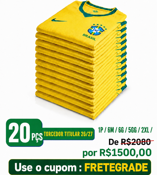 GRADE 20 PEÇAS 1P 6M 6G 5GG 2(2XL)-TORCEDOR 26/27