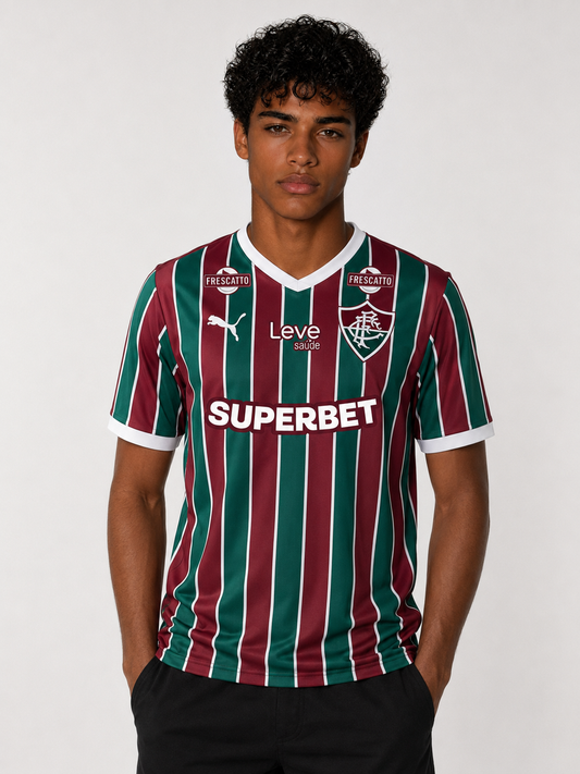 CAMISA FLUMINENSE TITULAR 26/27 FULL PATROCINIOS