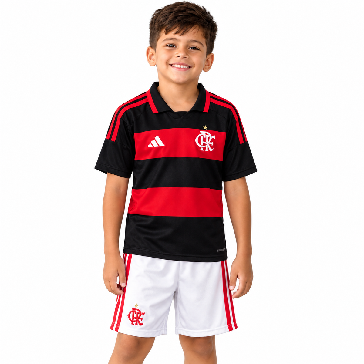 CONJUNTO INFANTIL (KIT) FLAMENGO TITULAR 26/27