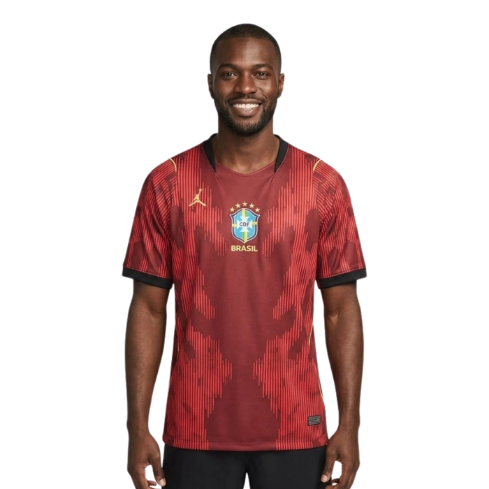 CAMISA BRASIL VERMELHA VERSÃO FÃ 2026 - TORCEDOR