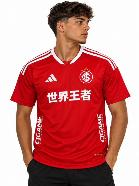 CAMISA INTERNACIONAL TITULAR 26/27 - TORCEDOR FULL PATROCINIOS