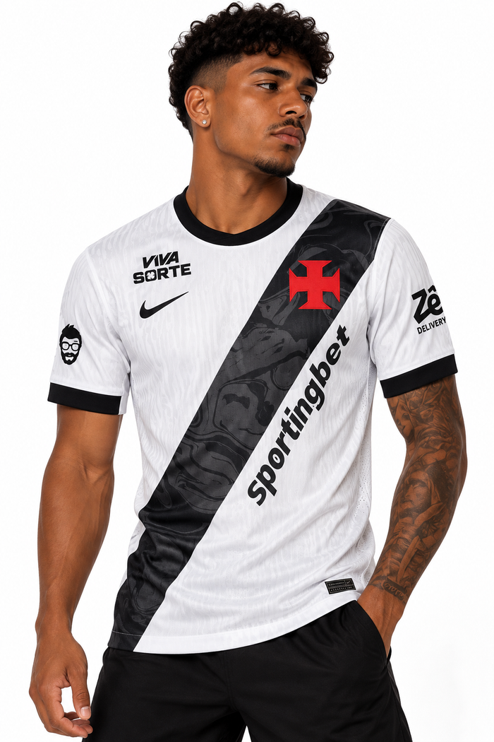 CAMISA VASCO RESERVA FULL PATROCINIOS 26/27 - JOGADOR