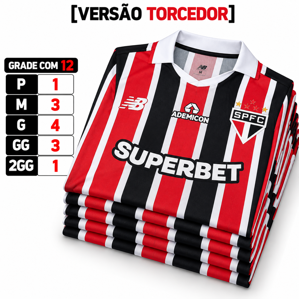 GRADE SÃO PAULO RESERVA 26/27 - TORCEDOR