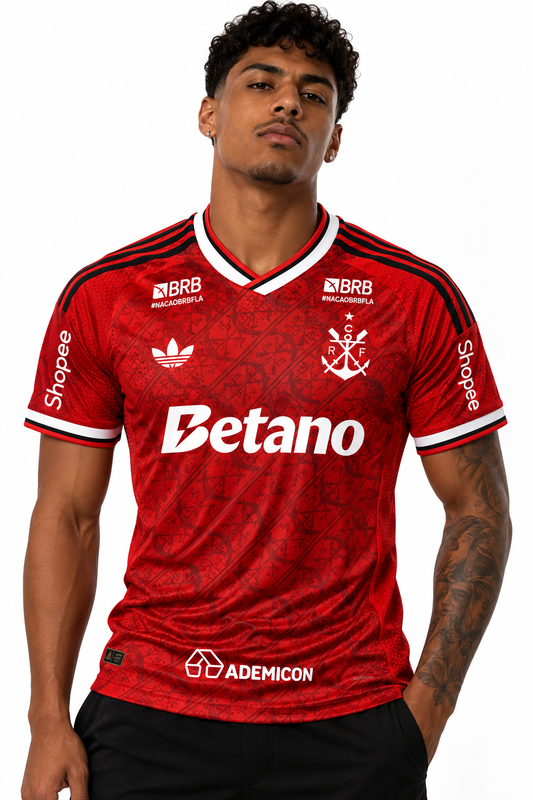 CAMISA FLAMENGO TERCEIRO FULL PATROCÍNIOS 26/27 - JOGADOR