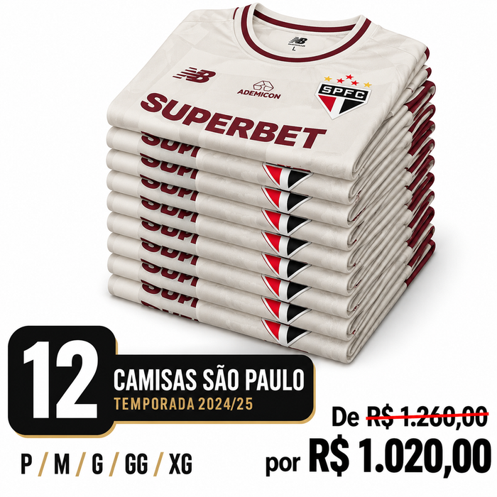 GRADE 12 PEÇAS SÃO PAULO TERCEIRO 26/27-TORCEDOR