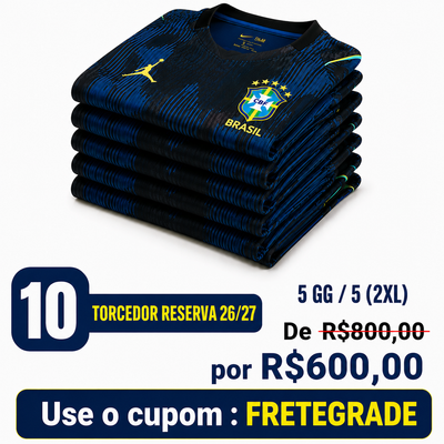 GRADE 10 PEÇAS 5GG 5(2XL) JOGADOR RESERVA - 26/27