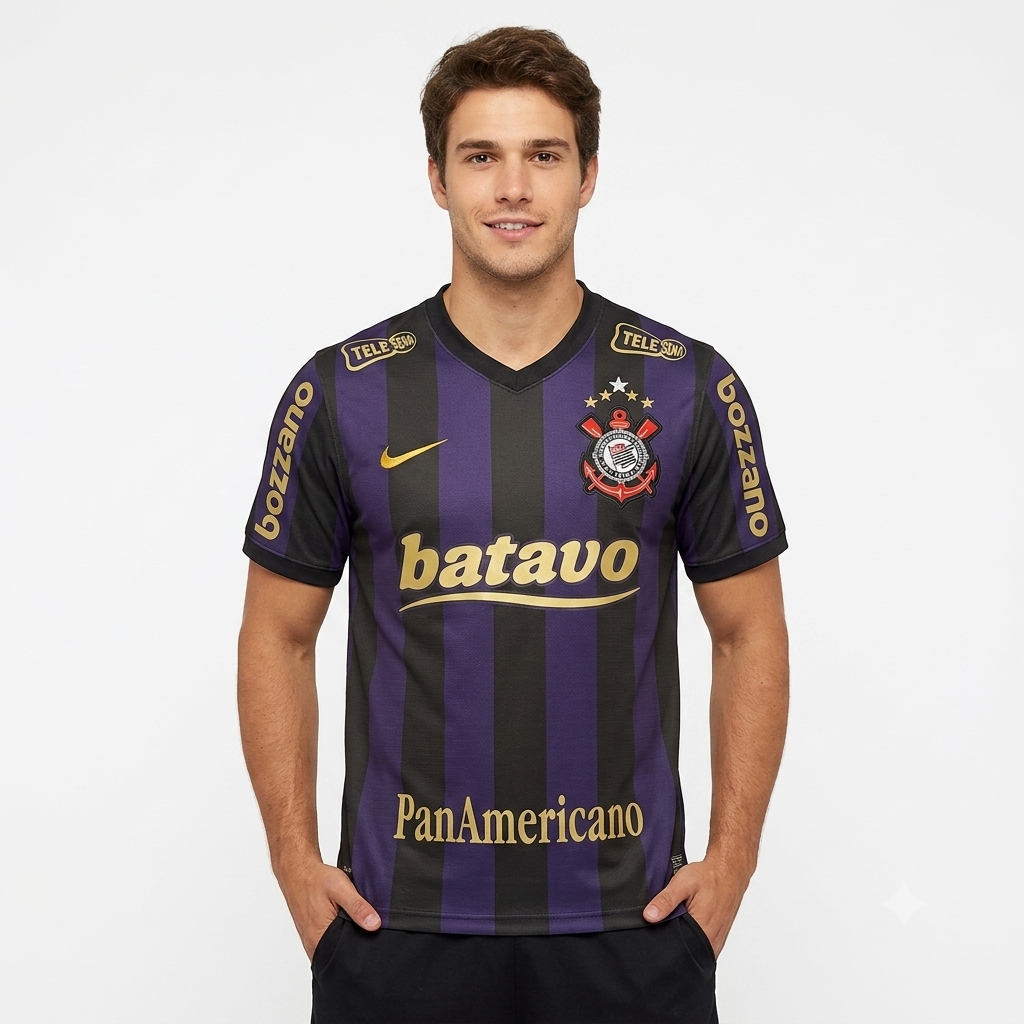 CAMISA CORINTHIANS RETRO 2009/2010-TORCEDOR