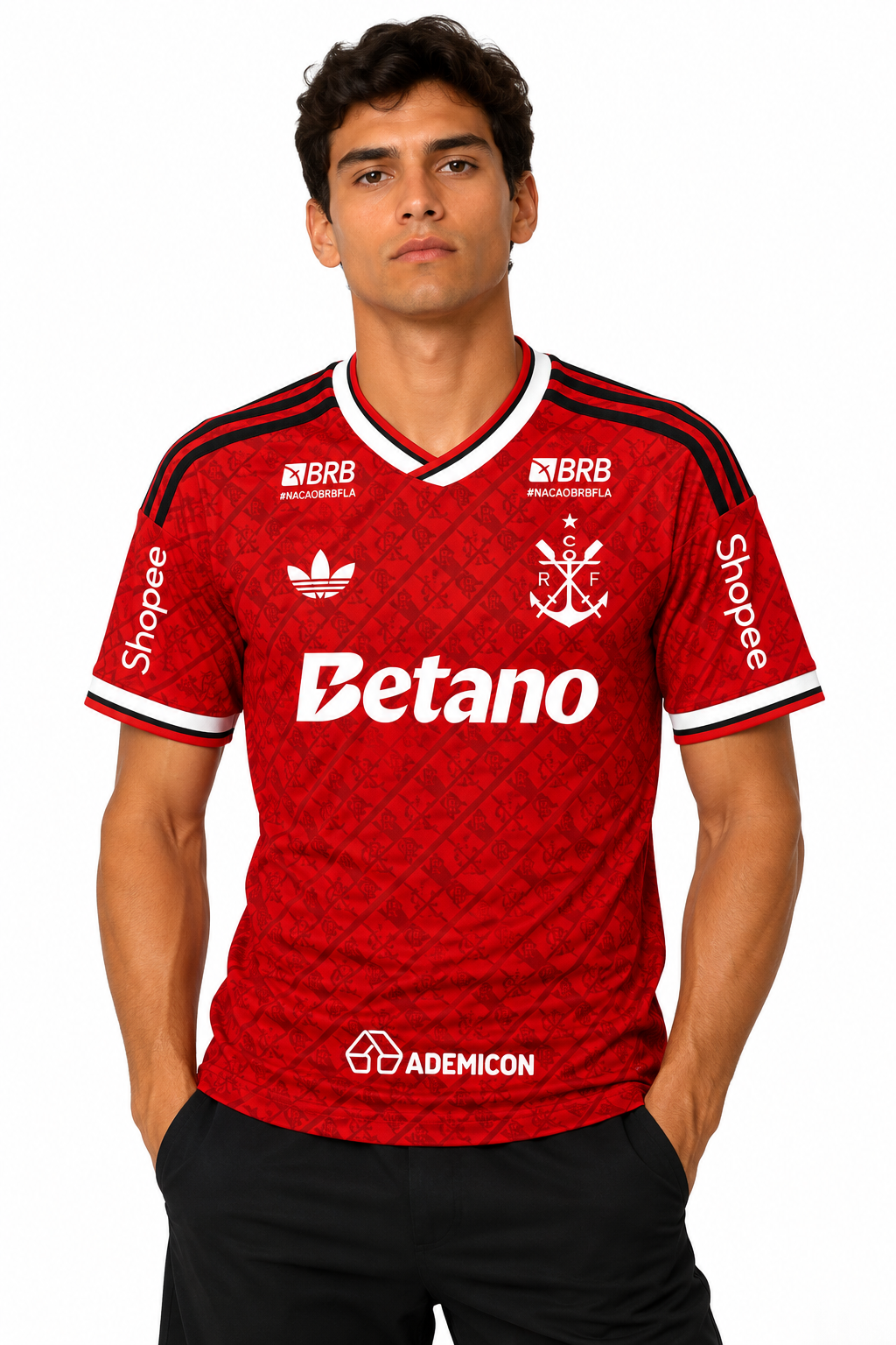 CAMISA FLAMENGO TERCEIRO FULL PATROCINIOS 26/27 - TORCEDOR