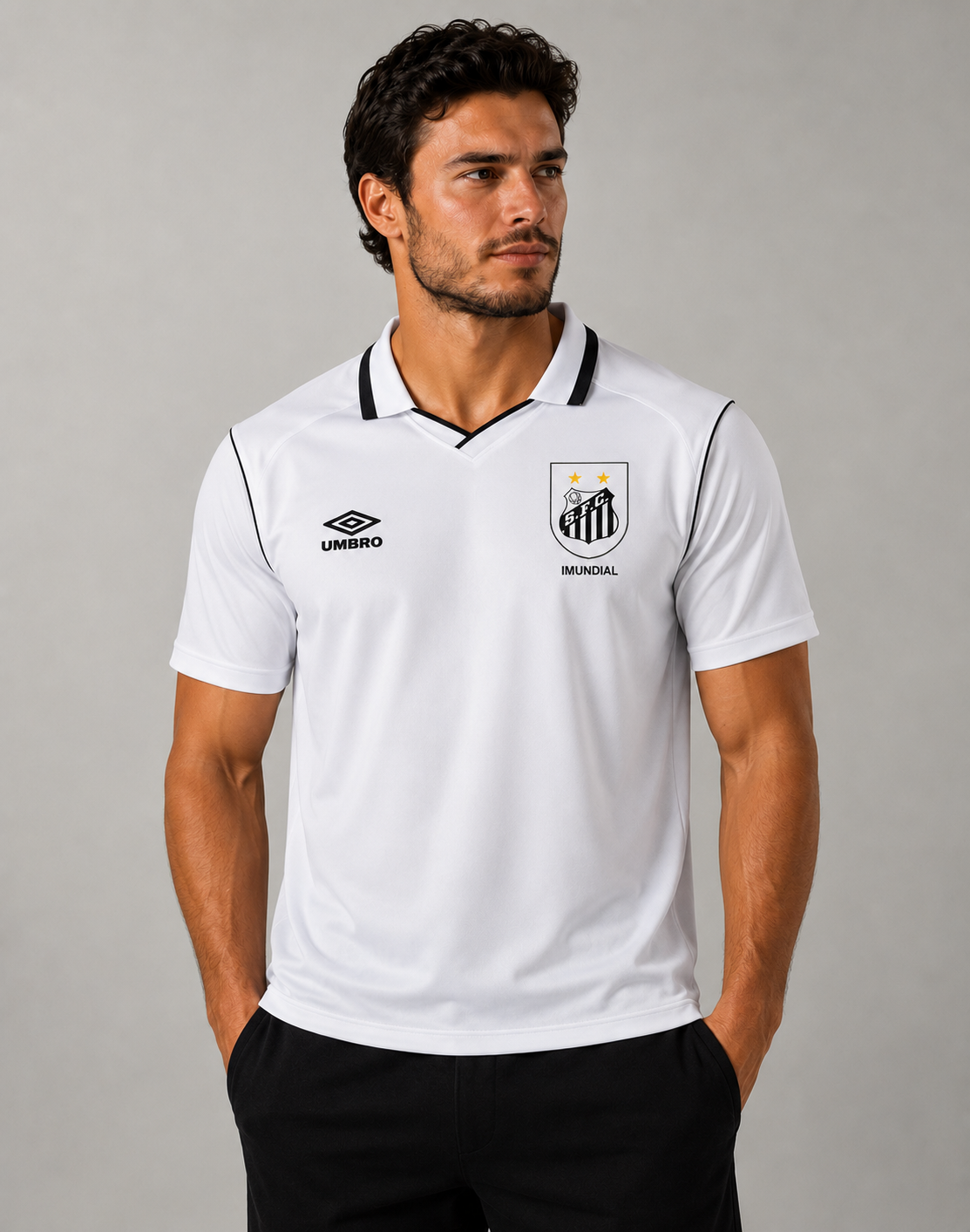 CAMISA SANTOS RESERVA 2001 - RETRÔ